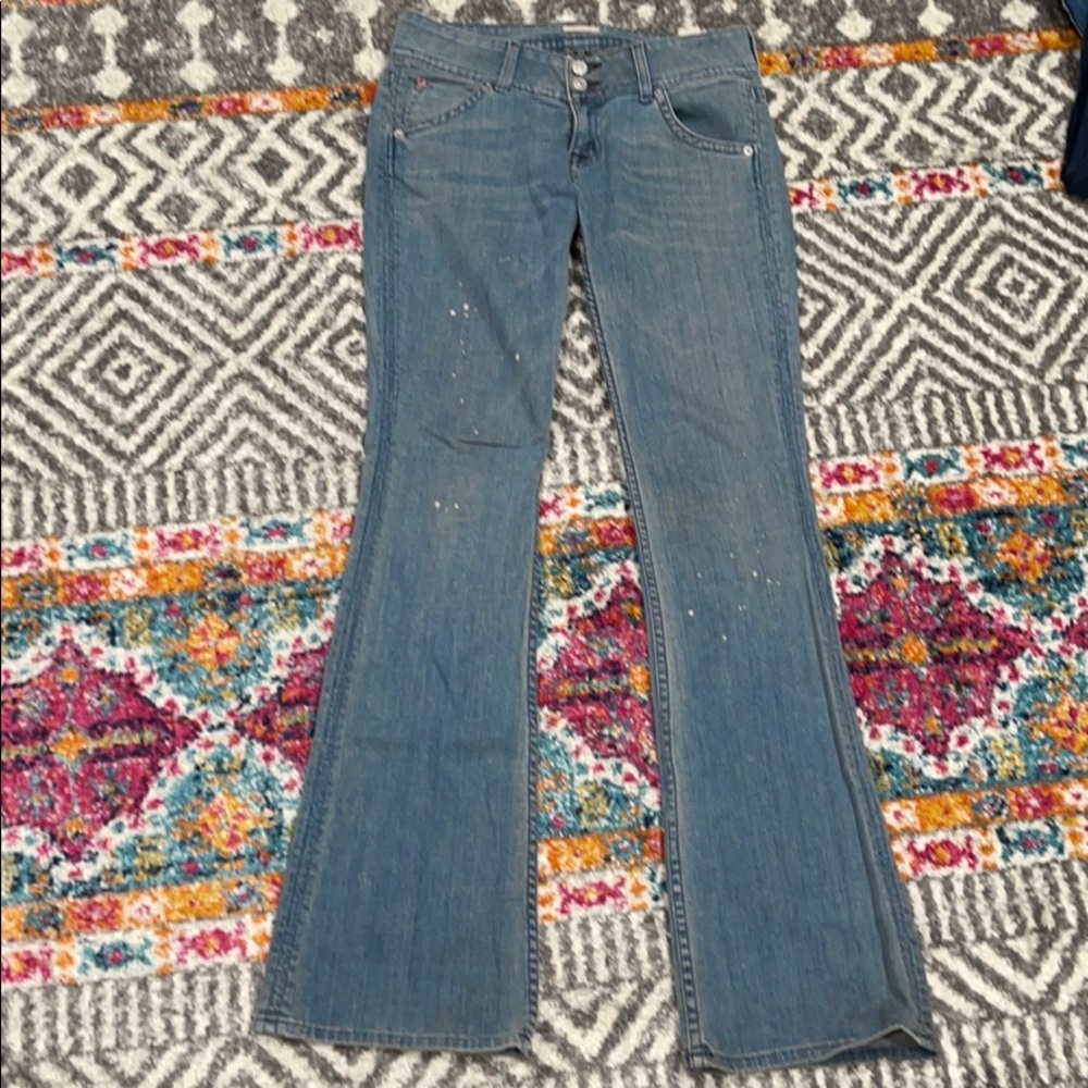 Hudson flare leg jeans